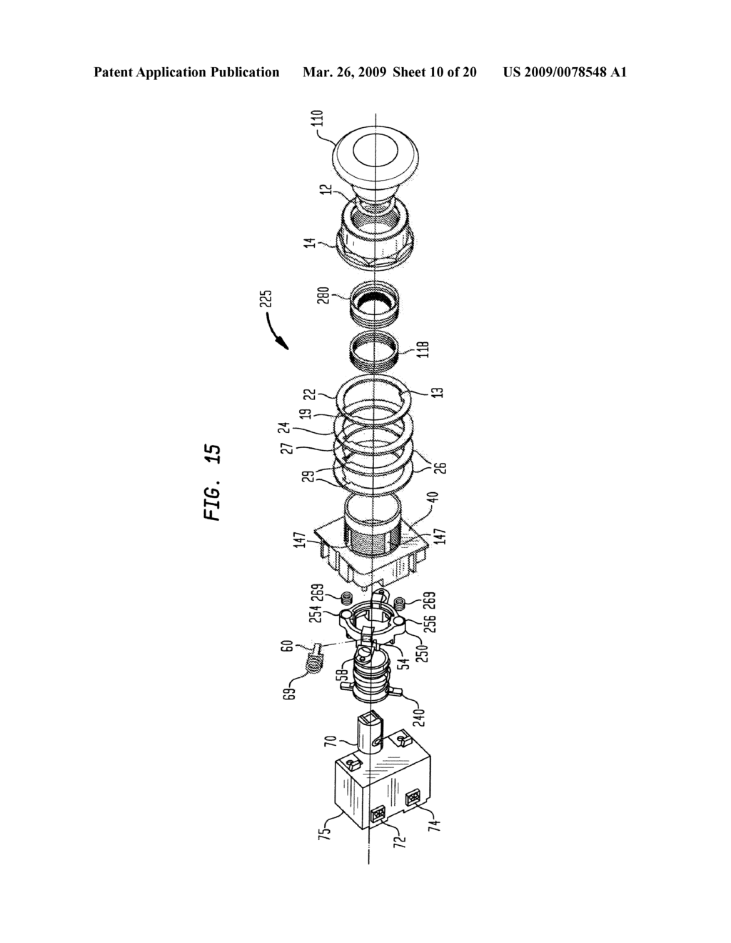 MULTI-POSITION PUSHBUTTON WITH INTEGRAL LED AND ACTUATOR - diagram, schematic, and image 11