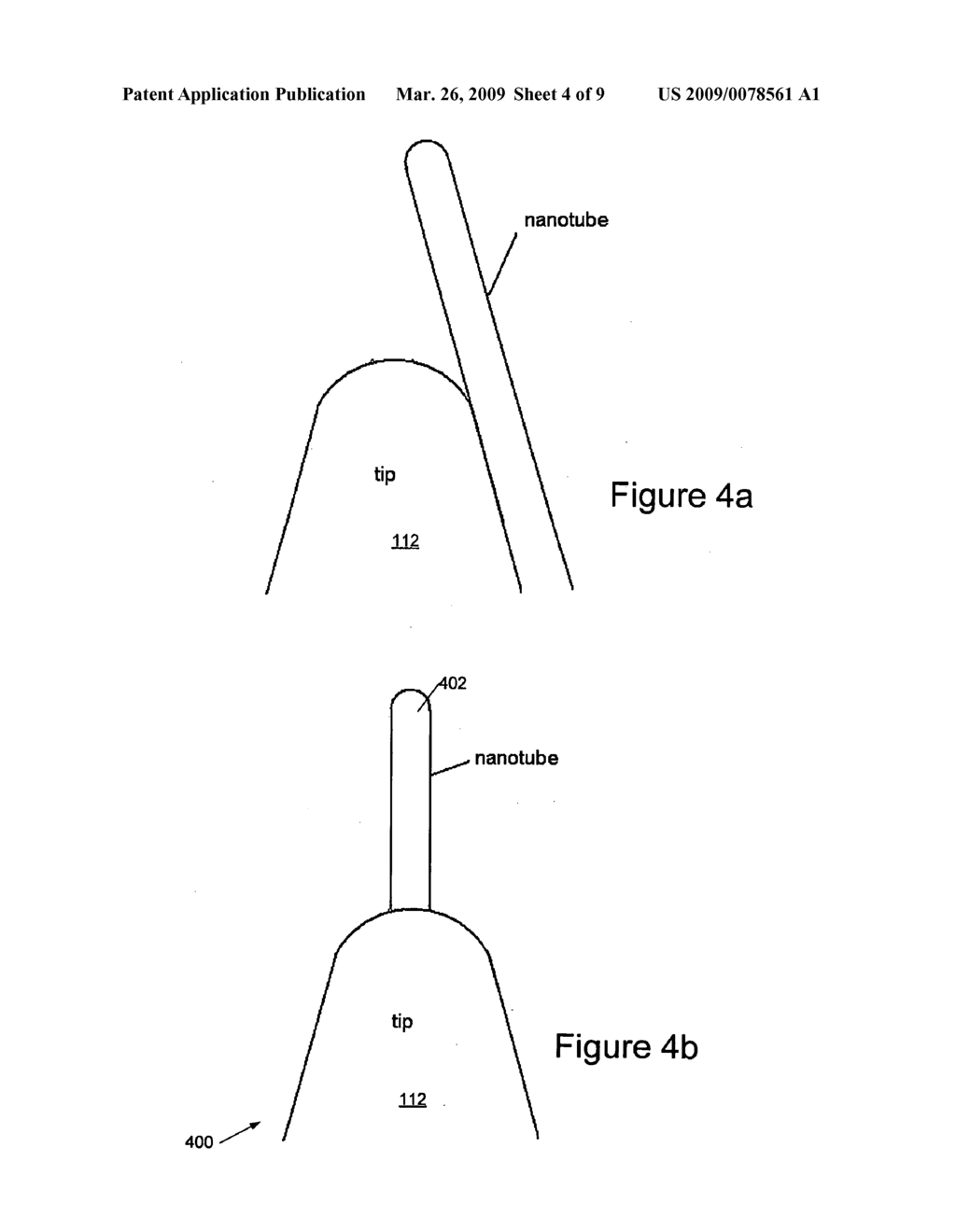 Apparatus and Methods for Growing Nanofibres and Nanotips - diagram, schematic, and image 05