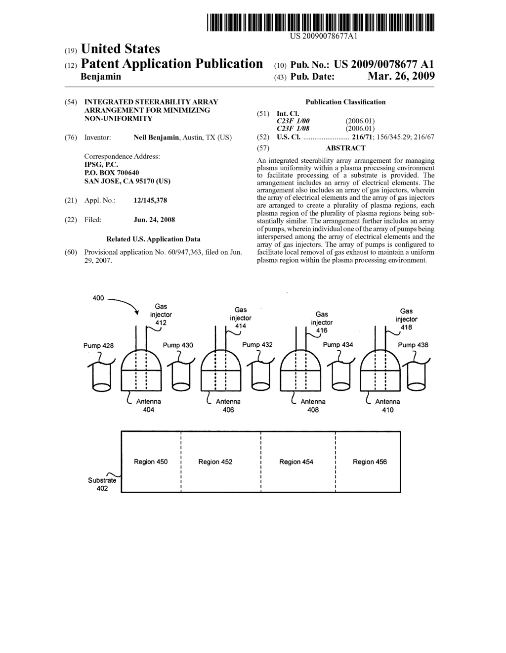 INTEGRATED STEERABILITY ARRAY ARRANGEMENT FOR MINIMIZING NON-UNIFORMITY - diagram, schematic, and image 01