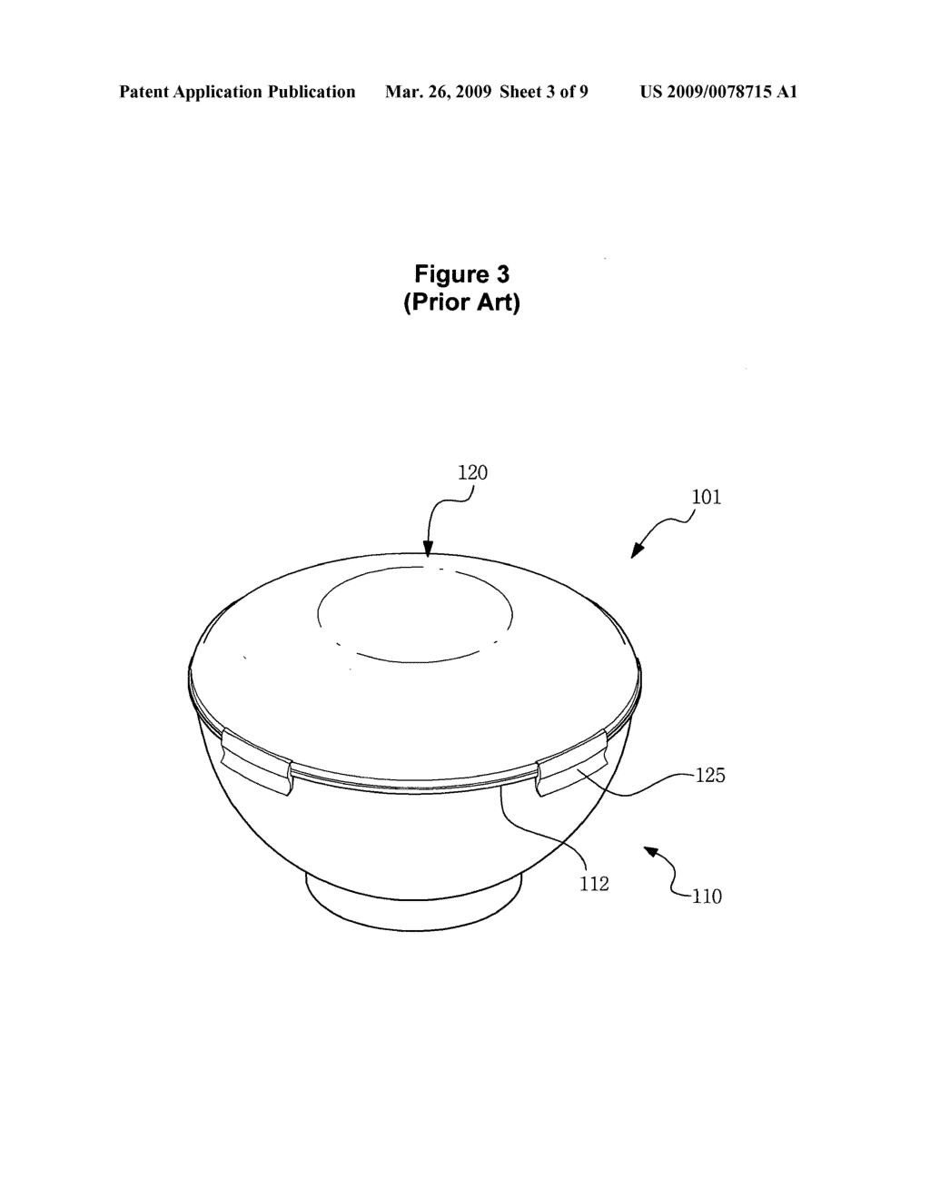 Lid for airtight container - diagram, schematic, and image 04