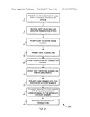 SYSTEMS AND METHODS FOR CARDLESS TRANSACTIONS USING A TELEPHONE NUMBER diagram and image