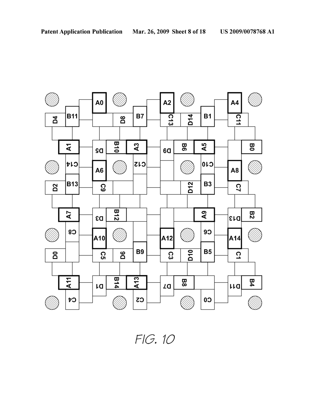 METHOD OF IMAGING A CODING PATTERN HAVING AN ORIENTATION IDENTIFIED VIA A PLURALITY OF DIRECTION COMPONENTS - diagram, schematic, and image 09