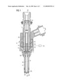 Method and device for metering a fluid diagram and image