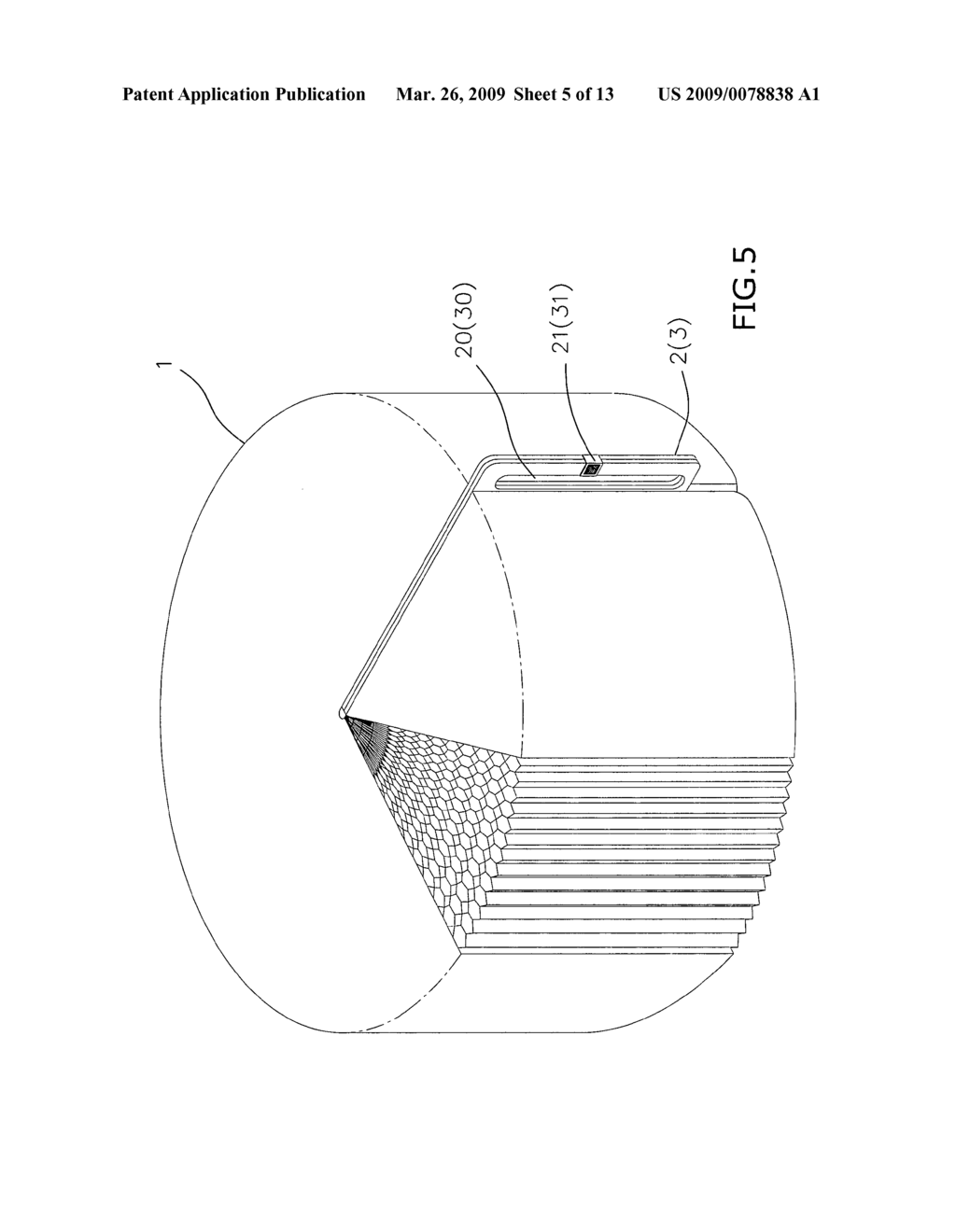Annular fan-shaped retractable honeycomb furniture assembly - diagram, schematic, and image 06