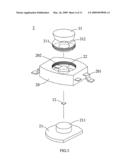 Package structure with replaceable element for light emitting diode diagram and image