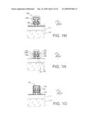 METHOD FOR MAKING A TRANSISTOR WITH SELF-ALIGNED DOUBLE GATES BY REDUCING GATE PATTERNS diagram and image