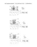 METHOD FOR MAKING A TRANSISTOR WITH SELF-ALIGNED DOUBLE GATES BY REDUCING GATE PATTERNS diagram and image