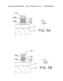 METHOD FOR MAKING A TRANSISTOR WITH SELF-ALIGNED DOUBLE GATES BY REDUCING GATE PATTERNS diagram and image