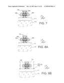 METHOD FOR MAKING A TRANSISTOR WITH SELF-ALIGNED DOUBLE GATES BY REDUCING GATE PATTERNS diagram and image