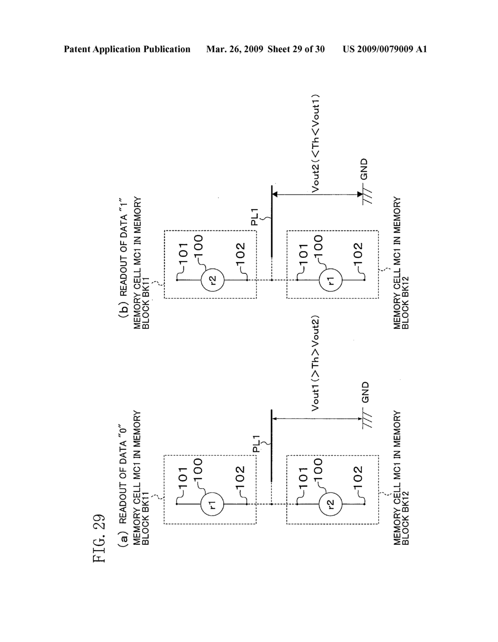 MEMORY DEVICE, MEMORY CIRCUIT AND SEMICONDUCTOR INTEGRATED CIRCUIT HAVING VARIABLE RESISTANCE - diagram, schematic, and image 30