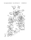 MOTORCYCLE REAR FENDER ASSEMBLY diagram and image