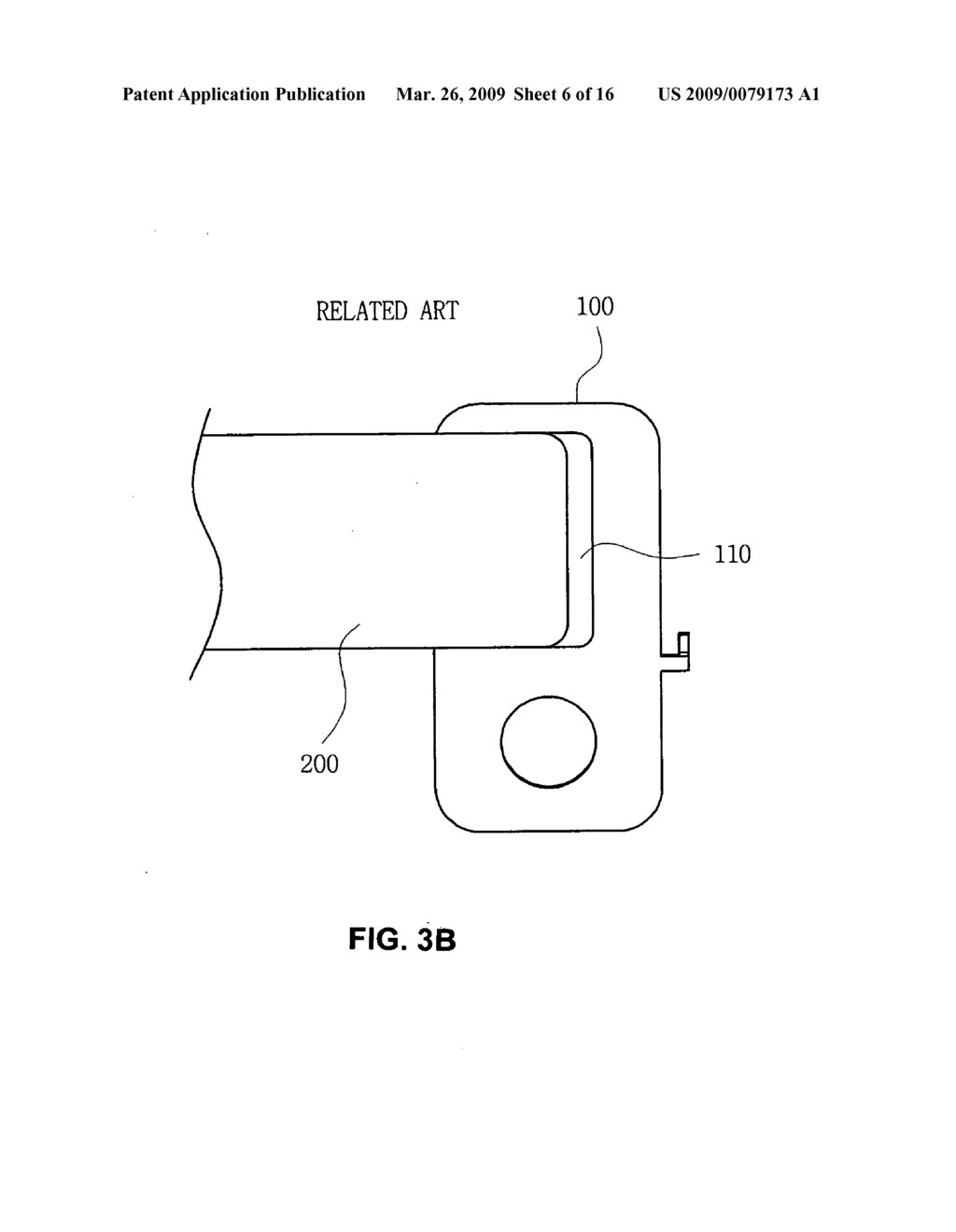 Bracket for securing side airbag for automotive vehicle - diagram, schematic, and image 07