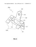 Bracket for securing side airbag for automotive vehicle diagram and image