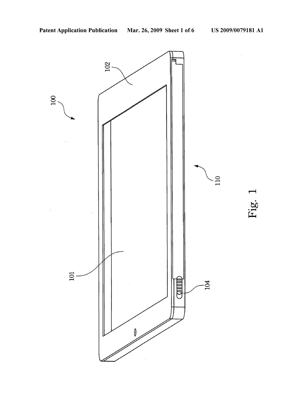 Display device with document holding function - diagram, schematic, and image 02