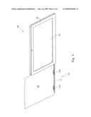 Display device with document holding function diagram and image