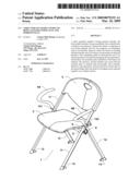 STRUCTURE OF CHAIR CAPABLE OF BEING STACKED VERTICALLY AND HORIZONTALLY diagram and image