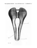 Bicycle Saddle diagram and image