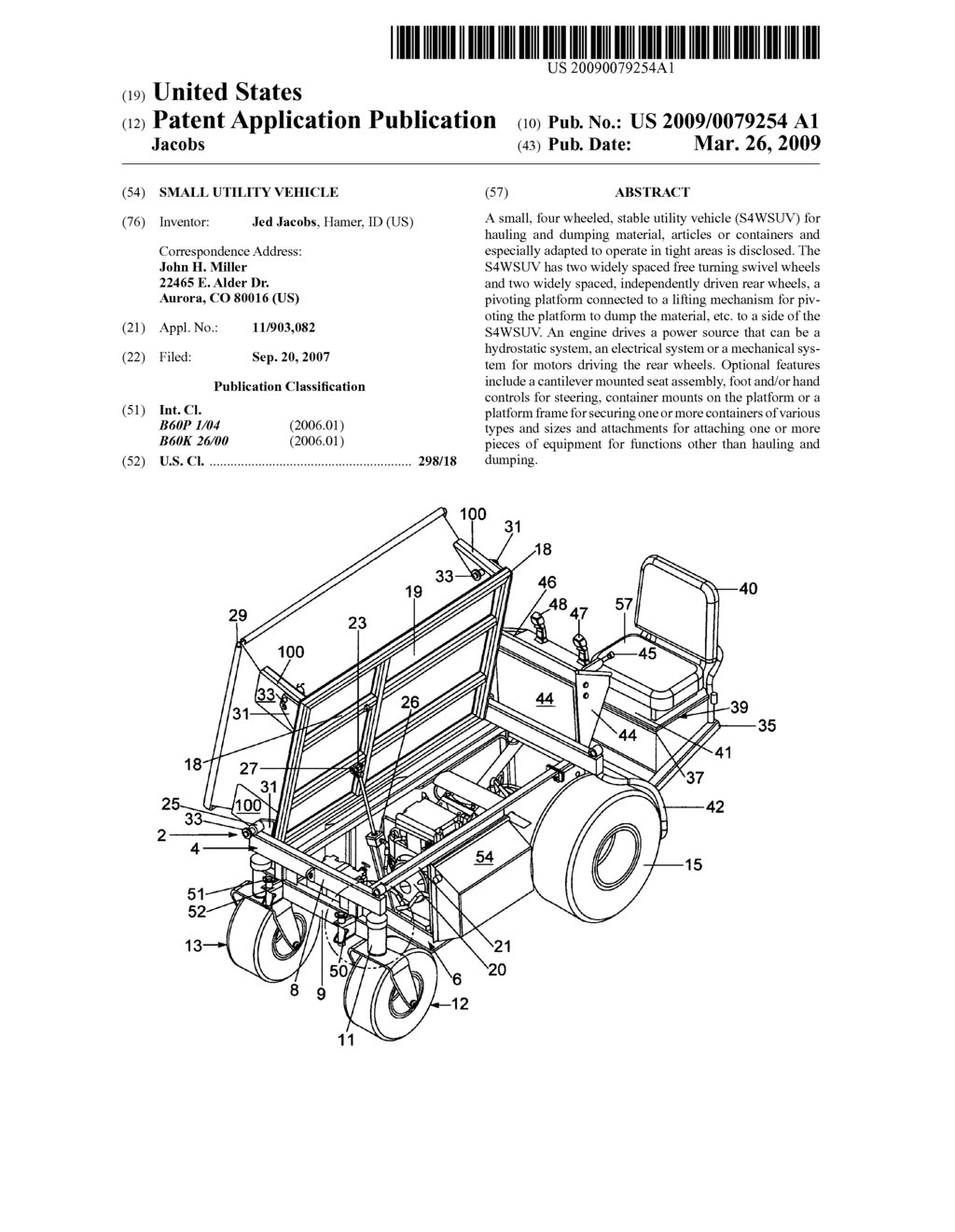 Small utility vehicle - diagram, schematic, and image 01