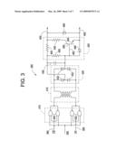 SWITCHING CIRCUIT APPARATUS HAVING A SERIES CONDUCTION PATH FOR SERVICING A LOAD AND SWITCHING METHOD diagram and image