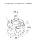 Alternator with rotor for vehicle diagram and image