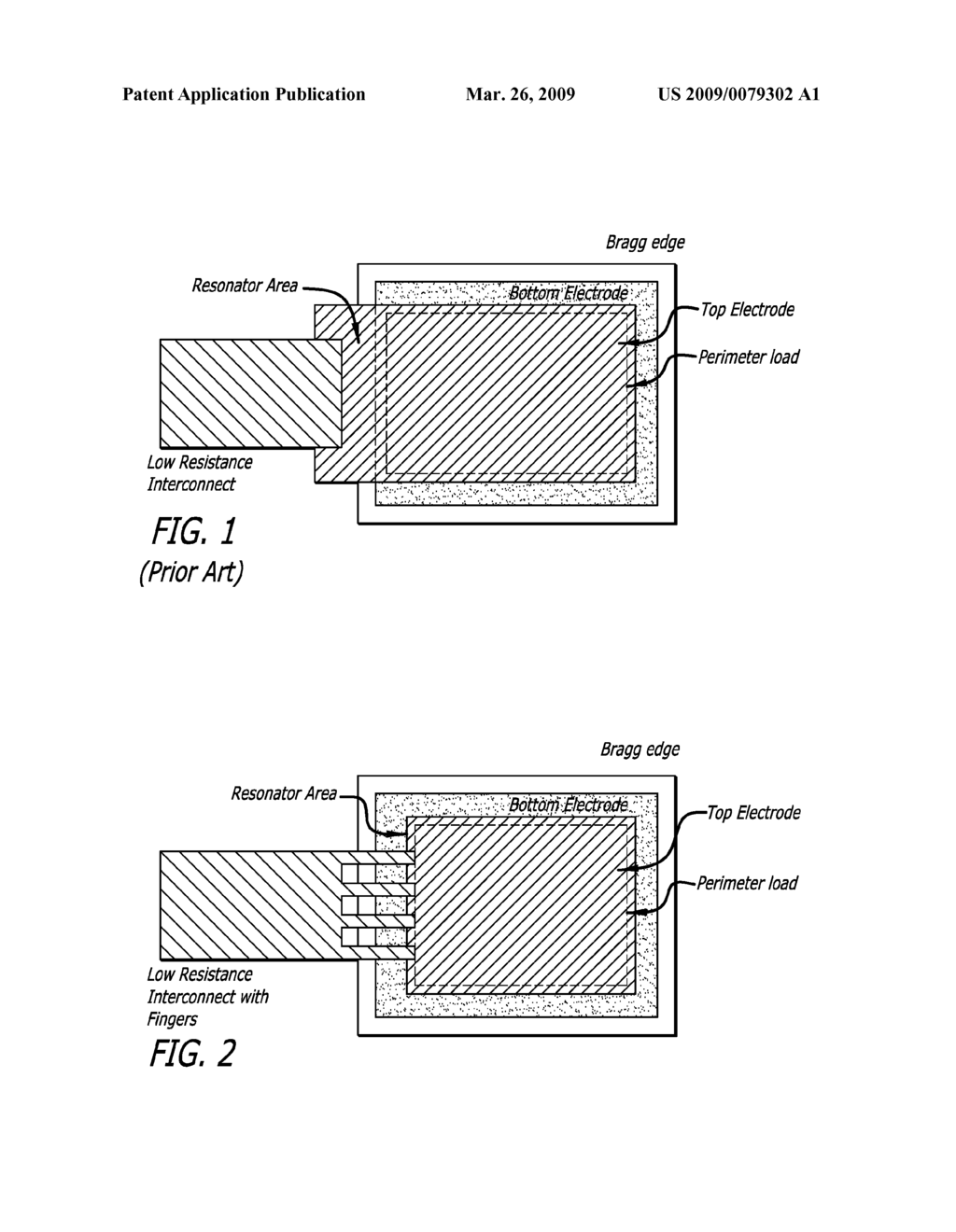 Methods of Contacting the Top Layer of a BAW Resonator - diagram, schematic, and image 02