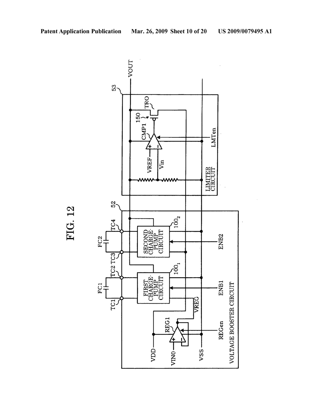 Power supply circuit, display driver, electro-optical device, and electronic instrument - diagram, schematic, and image 11