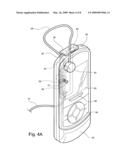 SECURITY DEVICE INCLUDING SENSOR HAVING AN EXTENSION diagram and image