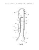 SECURITY DEVICE INCLUDING SENSOR HAVING AN EXTENSION diagram and image