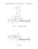 INTEGRATED CIRCUIT SUPPORT FOR LOW PROFILE WIRE BOND diagram and image