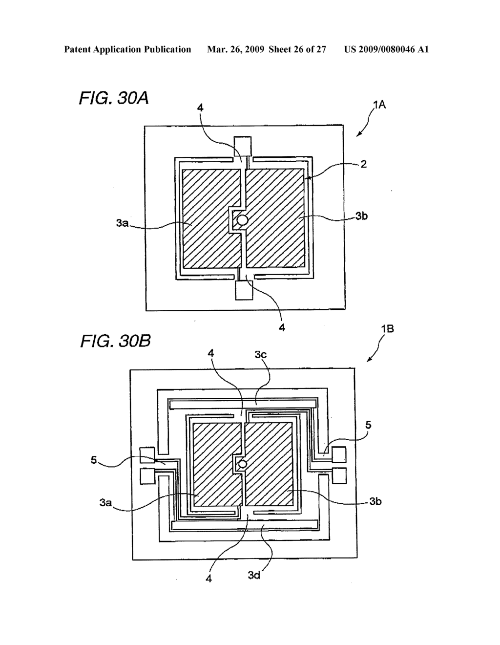 OPTICAL SCANNING ELEMENT, DRIVING METHOD FOR SAME, AND OPTICAL SCANNING PROBE EMPLOYING OPTICAL SCANNING ELEMENT - diagram, schematic, and image 27