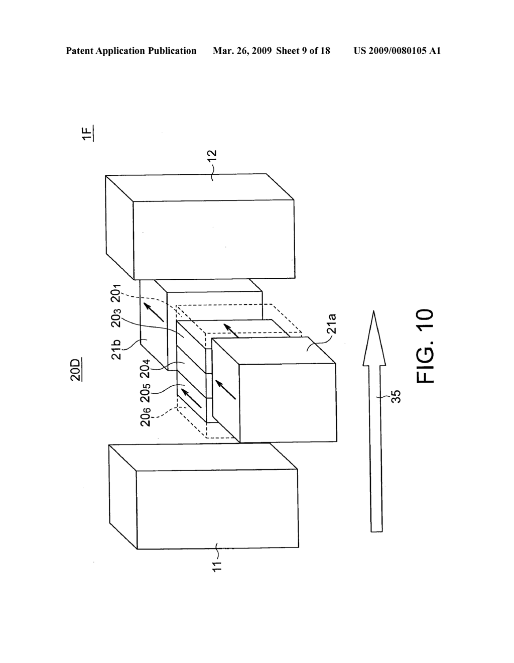 Magnetic recording head and magnetic recording device - diagram, schematic, and image 10