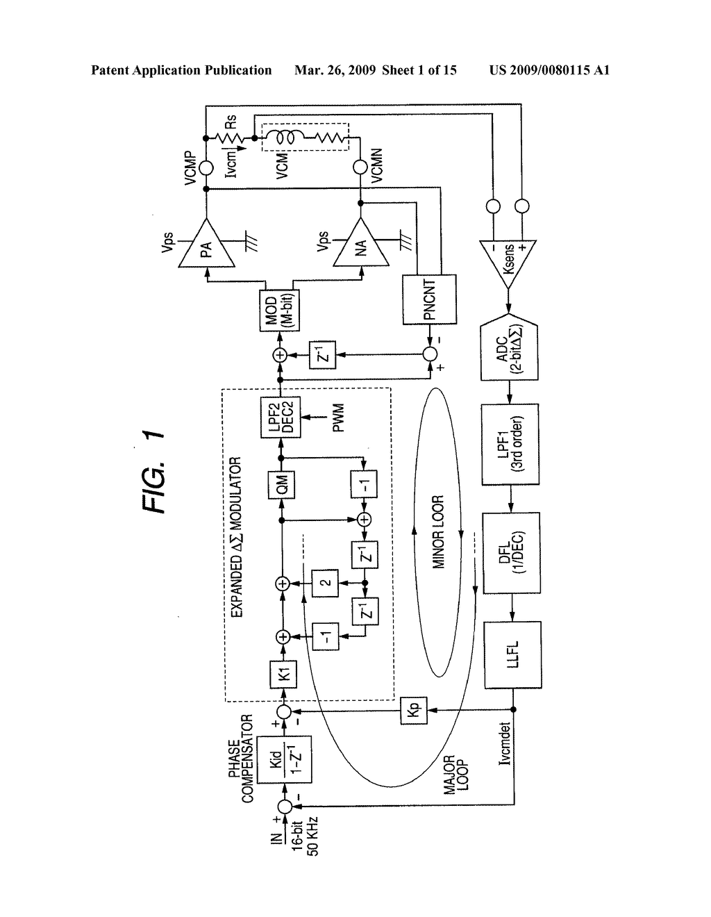 VCM DRIVER AND PWM AMPLIFIER - diagram, schematic, and image 02