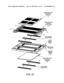 Stackable self-aligning insulative guide tray for holding semiconductor substrates diagram and image