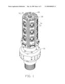 LED LAMP HAVING HEAT DISSIPATION STRUCTURE diagram and image