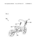 High visibility safety lighting system integrated within a vehicle s frame diagram and image