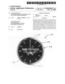 CLOCK HAVING AN ELECTROLUMINESCENT LIGHT (EL) FACE PLATE AND METHOD THEREFOR diagram and image