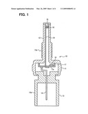 Temperature sensor for internal combustion engine diagram and image