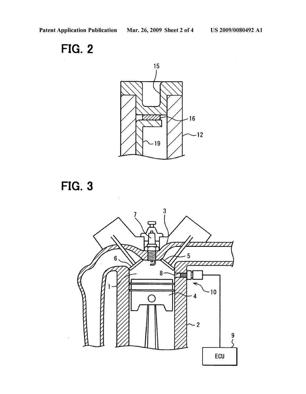 Temperature sensor for internal combustion engine - diagram, schematic, and image 03