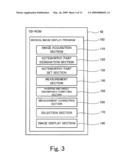 SIZE MEASUREMENT APPARATUS, IMAGE DISPLAY UNIT, COMPUTER-READABLE SIZE MEASUREMENT PROGRAM STORAGE MEDIUM, AND COMPUTER-READABLE IMAGE DISPLAY PROGRAM STORAGE MEDIUM diagram and image