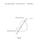 SIZE MEASUREMENT APPARATUS, IMAGE DISPLAY UNIT, COMPUTER-READABLE SIZE MEASUREMENT PROGRAM STORAGE MEDIUM, AND COMPUTER-READABLE IMAGE DISPLAY PROGRAM STORAGE MEDIUM diagram and image