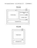 Image display apparatus and computer program product diagram and image