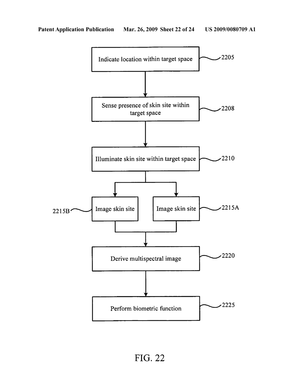 Whole-Hand Multispectral Biometric Imaging - diagram, schematic, and image 23