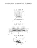 PRODUCTION DEVICE AND PRODUCTION METHOD FOR AN OPTICAL DEVICE COMPONENT HAVING A GRATING STRUCTURE diagram and image