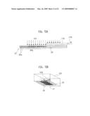 PRODUCTION DEVICE AND PRODUCTION METHOD FOR AN OPTICAL DEVICE COMPONENT HAVING A GRATING STRUCTURE diagram and image