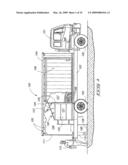 Secure rear-loading material handling apparatus system diagram and image