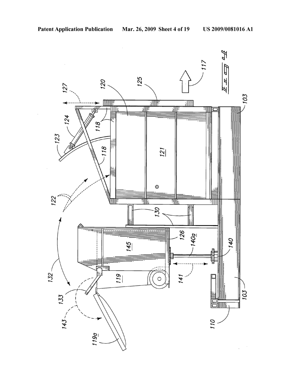 Secure rear-loading material handling apparatus system - diagram, schematic, and image 05