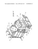 Secure rear-loading material handling apparatus system diagram and image