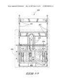 Secure rear-loading material handling apparatus system diagram and image