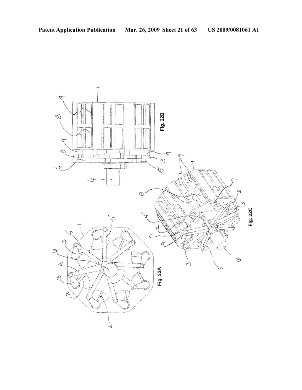 PERIPHERALLY PIVOTED OSCILLATING VANE MACHINE - diagram, schematic, and image 22