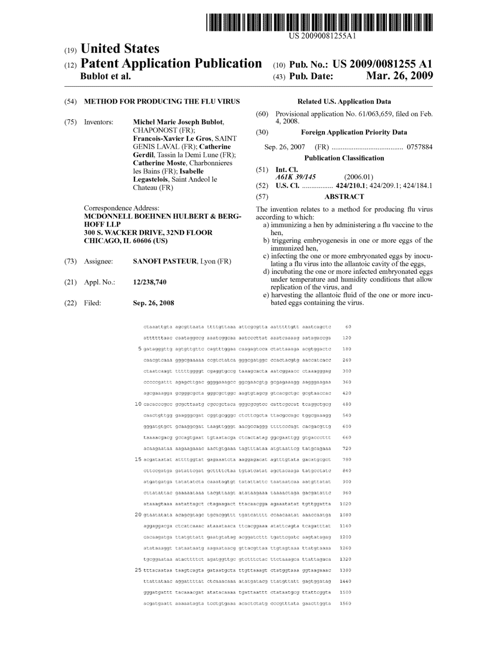 Method for Producing the Flu Virus - diagram, schematic, and image 01